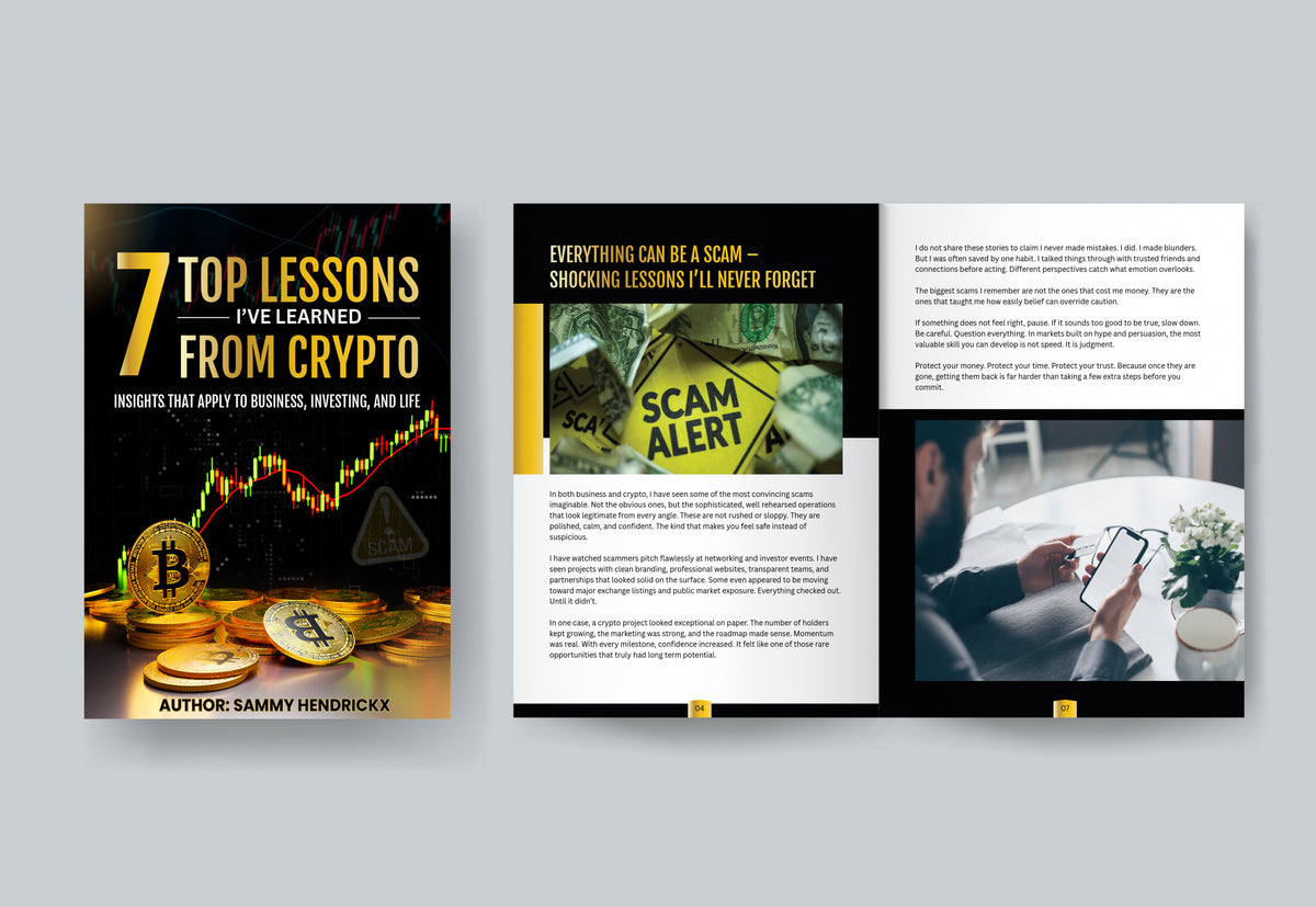 7 Lessons From Crypto – valuable crypto investing insights, mindset, and risk management
